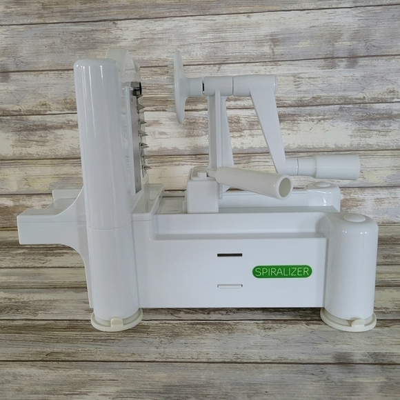 Spiralizer 5-Blade Spiral Vegetable Slicer Pre-Owned Good Condition Original Box - Picture 3 of 10
